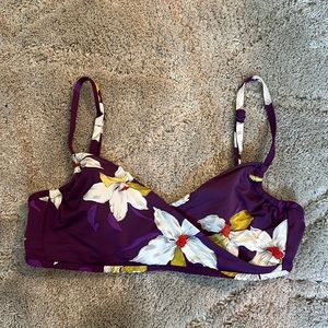 Lands end 36B/38A underwire bikini top